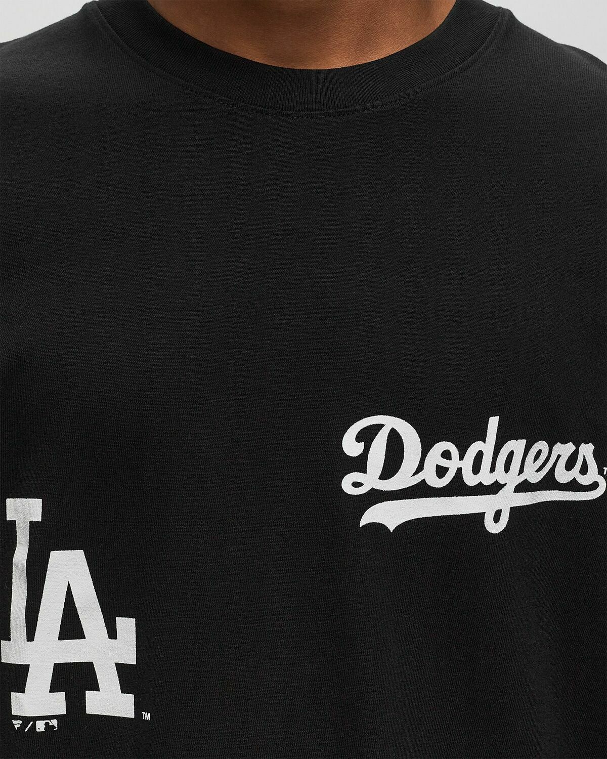 Fanatics Champs Elevated Tee Dodgers Black Mens Shortsleefe