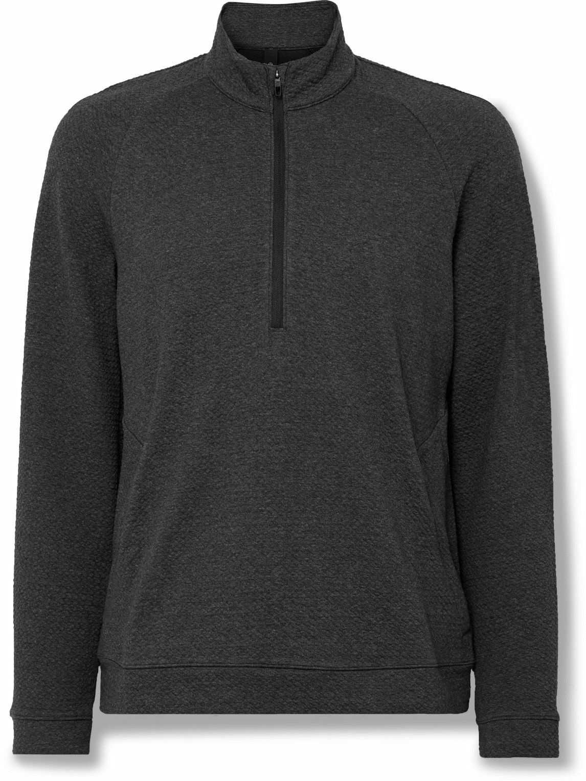 LULULEMON Steady State Cotton-Blend Jersey Half-Zip Sweatshirt for Men