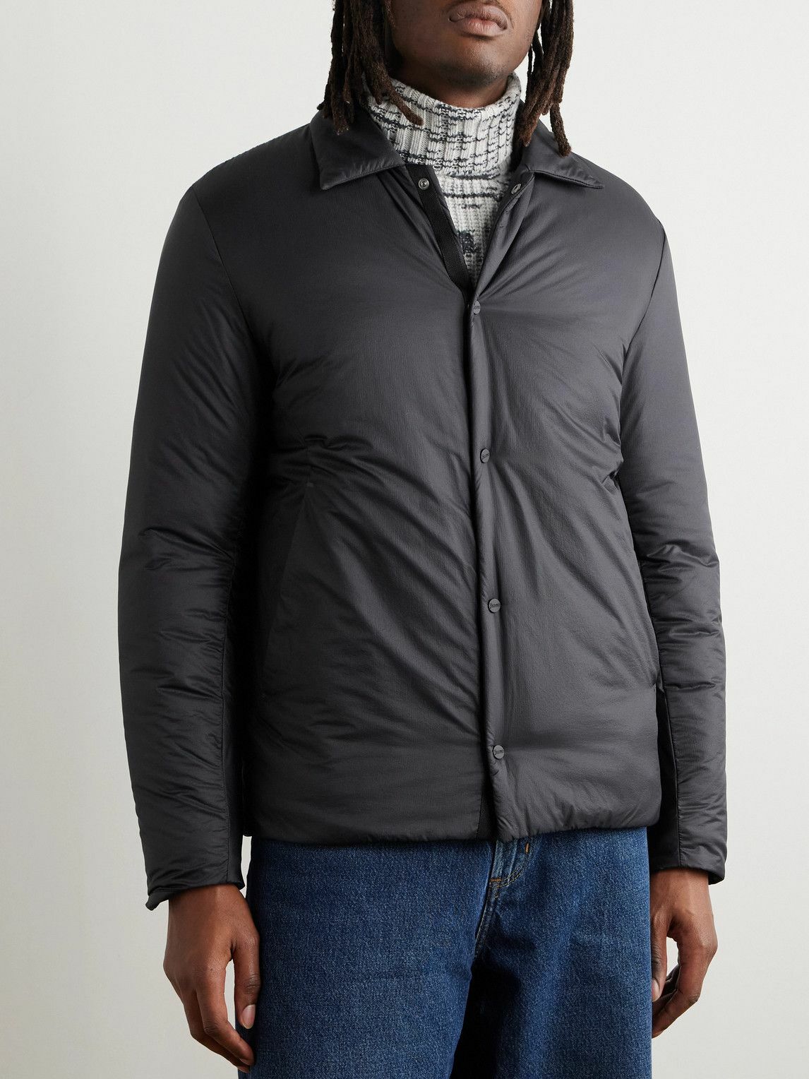 Herno Laminar - Laminar Padded Ripstop Down Jacket - Black Herno