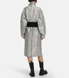 Moncler Genius - 2 Moncler 1952 Lurex® wool-blend midi skirt