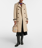 Burberry Foxfield silk and cotton trench coat