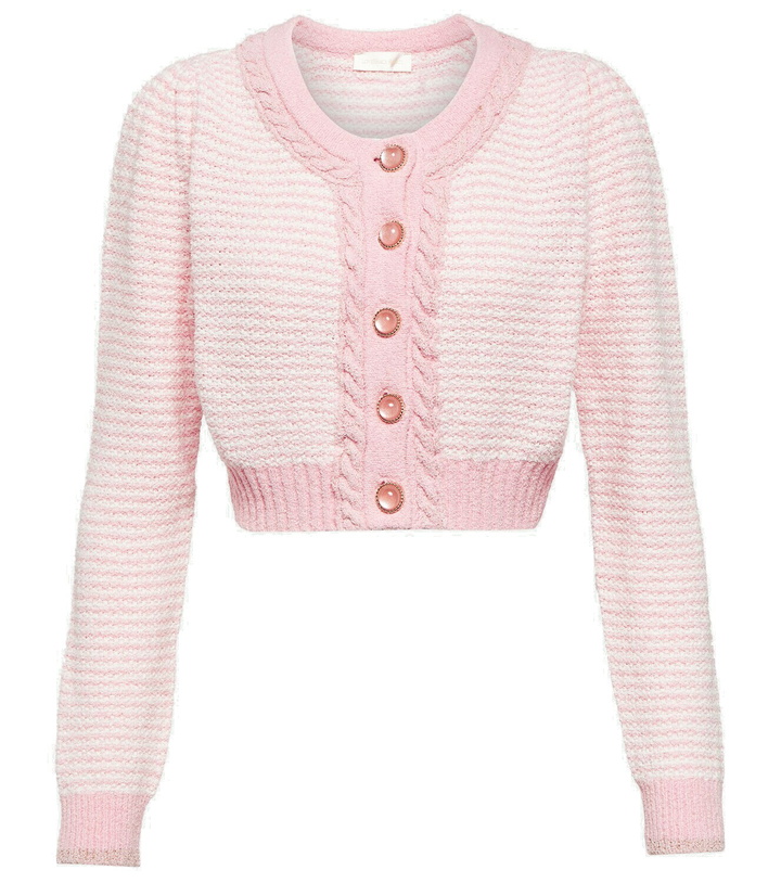 Photo: LoveShackFancy Twain cropped cardigan