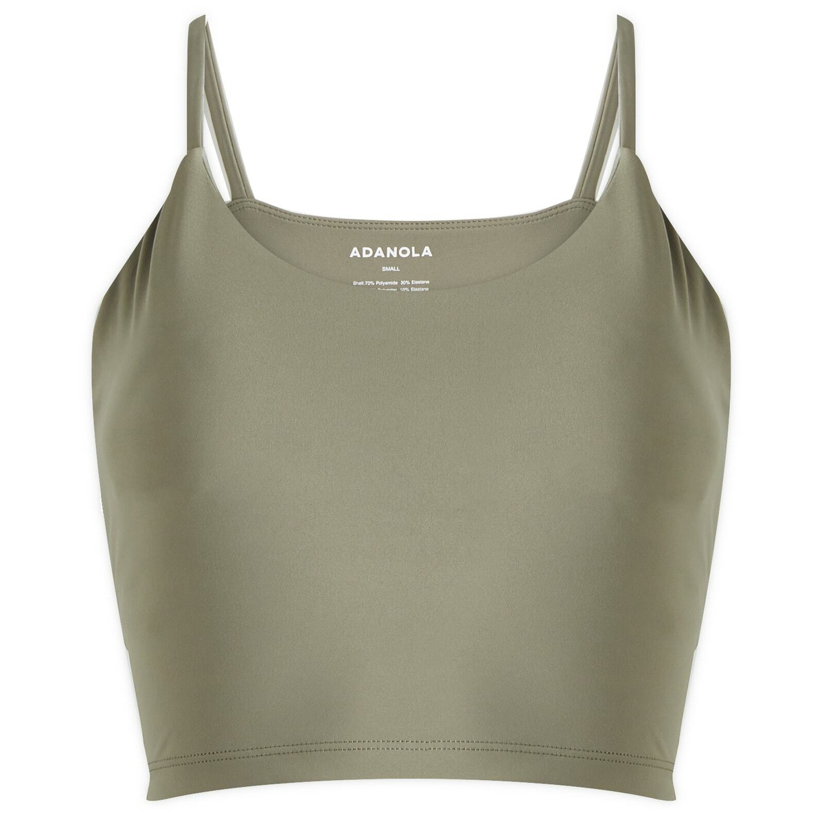 Adanola Women's Ultimate Tank Bra Top in Olive Green