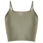 Adanola Women's Ultimate Tank Bra Top in Olive Green