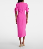 Carolina Herrera Crêpe cocktail dress