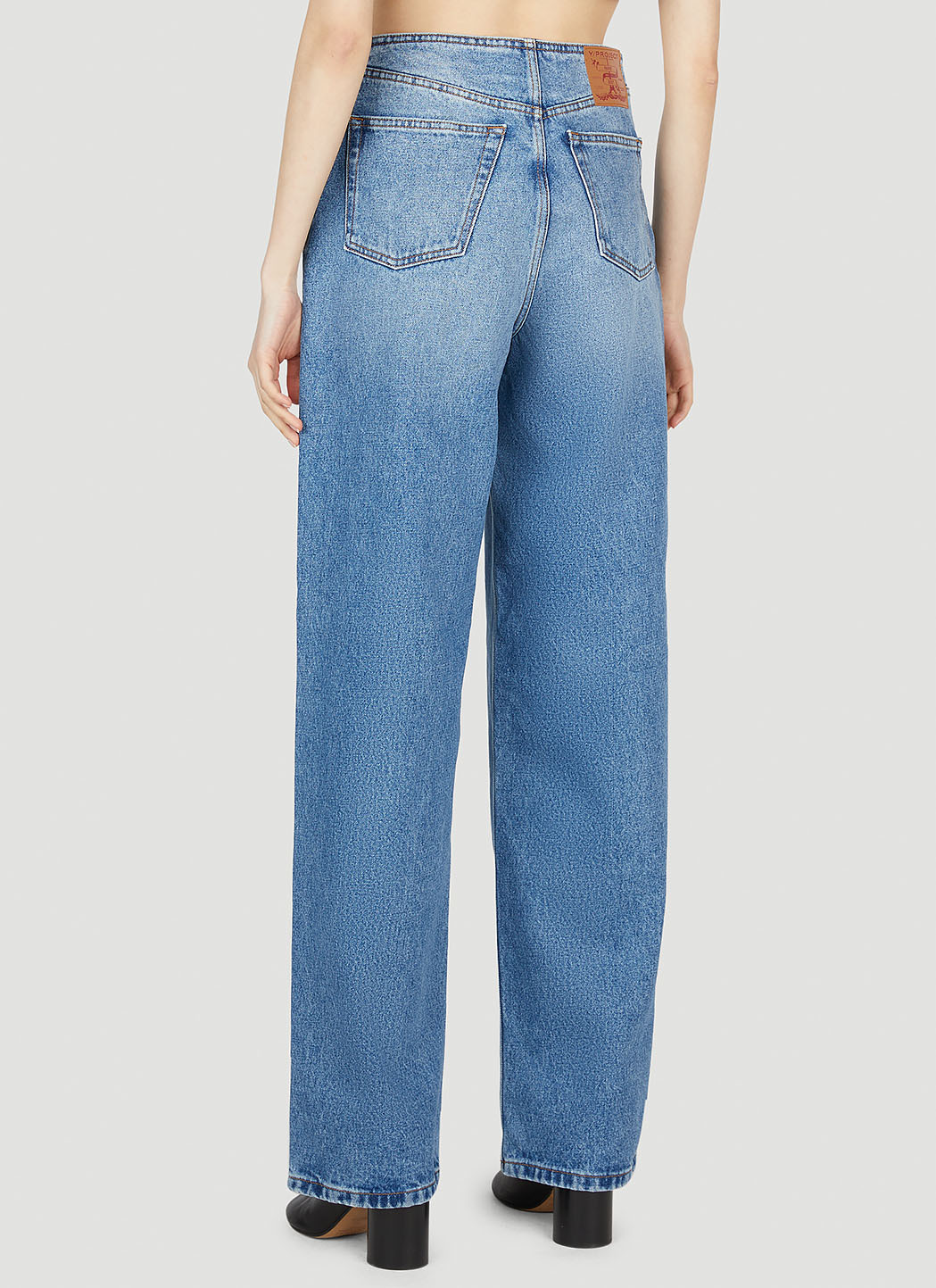Y/Project Belt Arc Jeans
