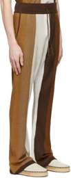 AMIRI Brown Linen Lounge Pants