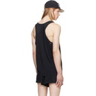 Satisfy Black Space‑O Singlet Tank Top