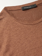 Ermenegildo Zegna - Linen T-Shirt - Brown