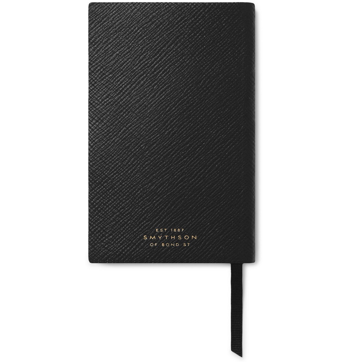 SMYTHSON Panama Cross-Grain Leather Notebook for Men