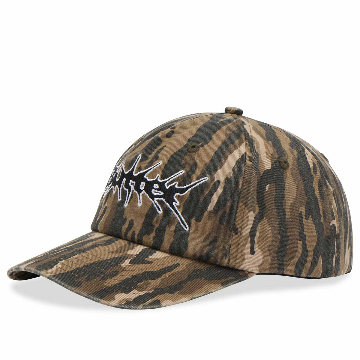 Butter Goods Men's Nail 5 Panel Cap in Frog Camo 