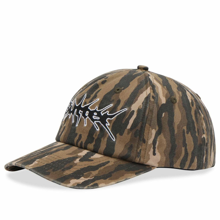 Photo: Butter Goods Men's Nail 5 Panel Cap in Frog Camo 
