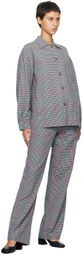 Caro Editions Green & Pink Hannah Trousers