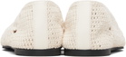 Stella McCartney Off-White Ryder Day Cotton Crochet Loafers