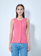 JW Anderson Button-Down Tank Top