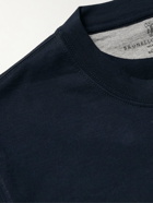 Brunello Cucinelli - Slim-Fit Cotton-Jersey T-Shirt - Blue