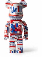 BE@RBRICK - Andy Warhol Brillo 1000% Printed PVC Figurine