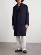 UMIT BENAN - Richard Virgin Wool and Cashmere-Blend Coat - Blue
