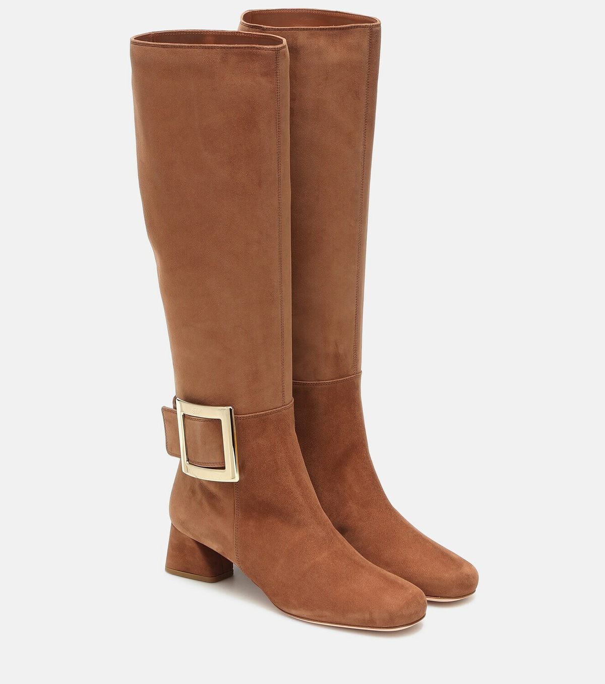 Roger Vivier Très Vivier suede knee-high boots Roger Vivier