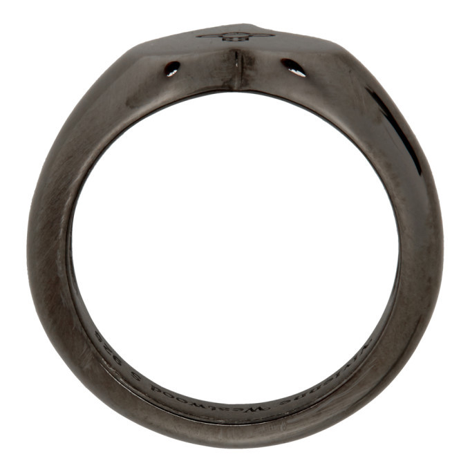 Vivienne Westwood Gunmetal Marybelle Ring Vivienne Westwood