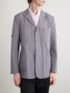 Thom Browne - Belted Cotton Blazer - Gray