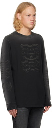 Diesel Black T-Just-Ls-E3 Long Sleeve T-Shirt