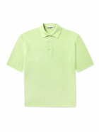 Kaptain Sunshine - Cotton-Piqué Polo Shirt - Green