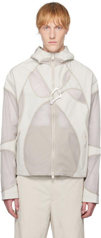 Photo: HELIOT EMIL Beige Lacuna Technical Jacket