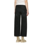 Simon Miller Black Bora Cropped Jeans