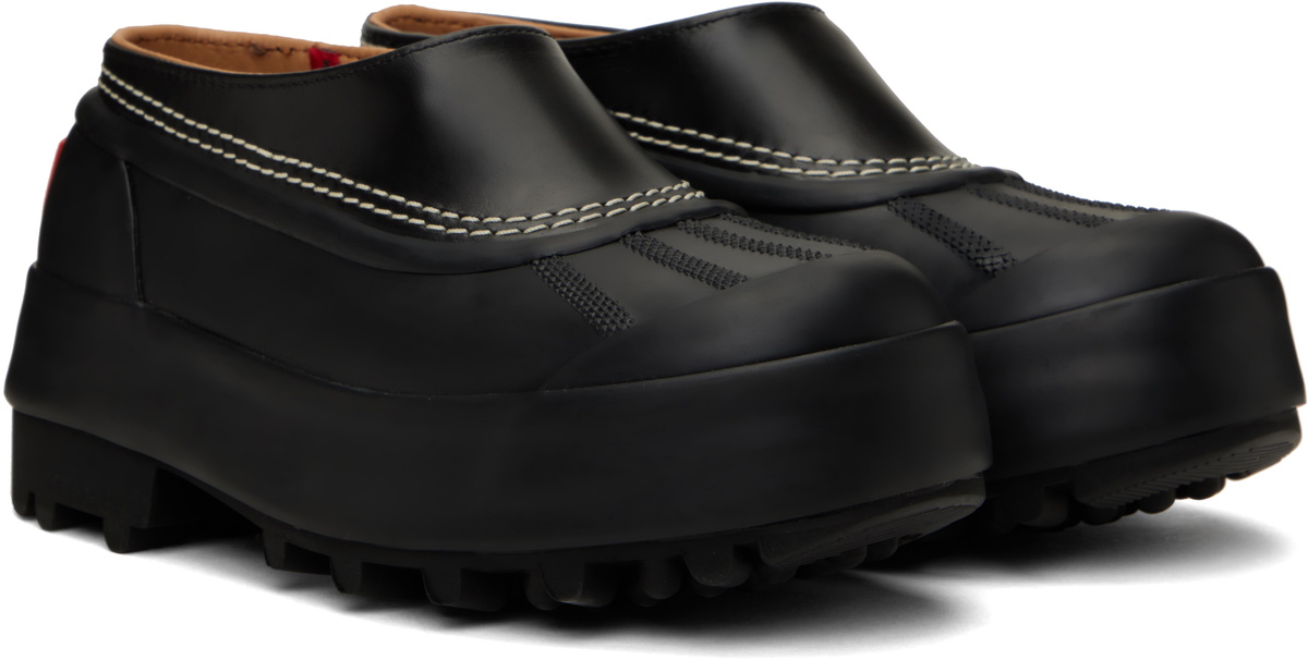Proenza Schouler Black SOREL Edition Caribou Slip-on Loafers