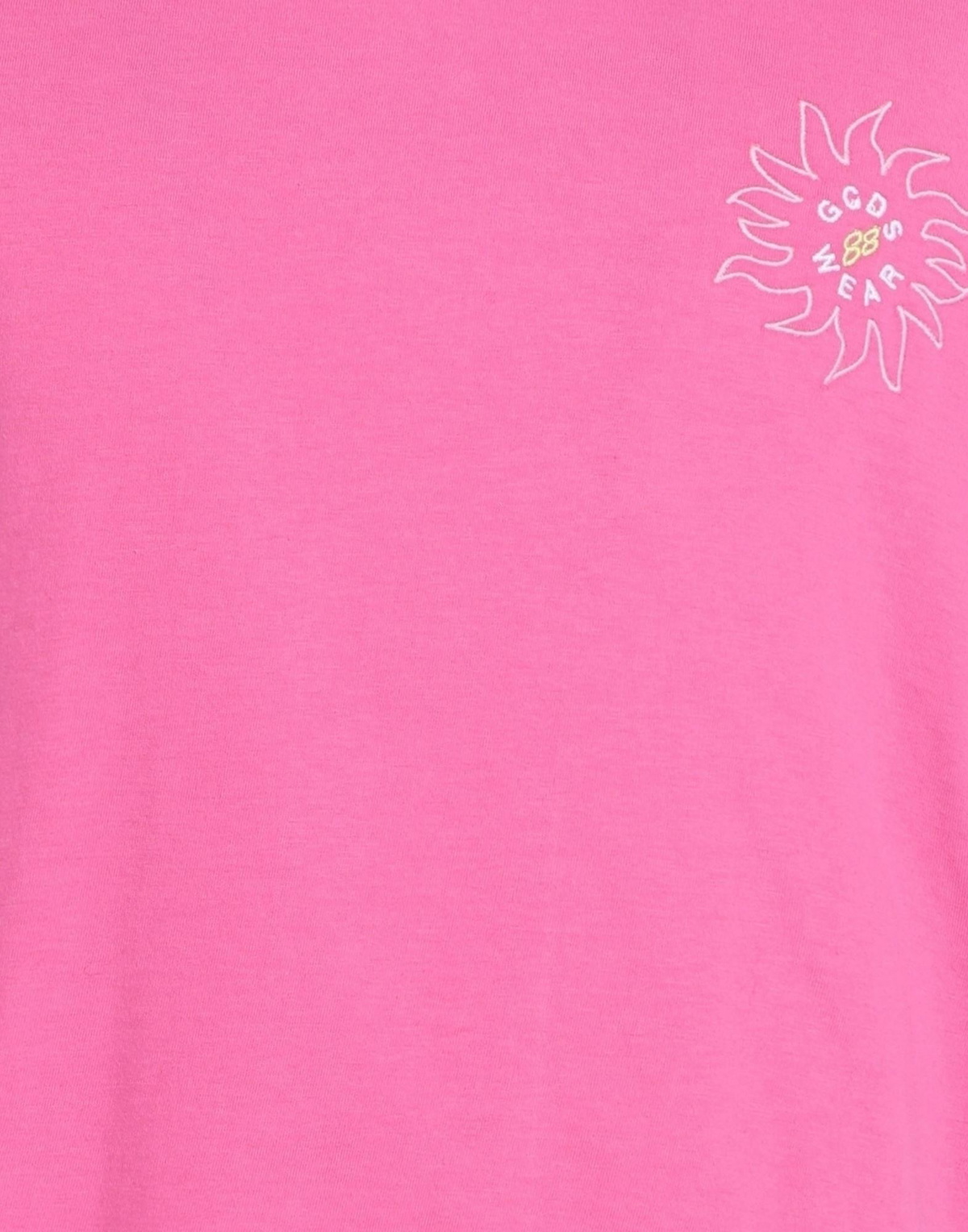Gcds Mens T-shirt Fuchsia