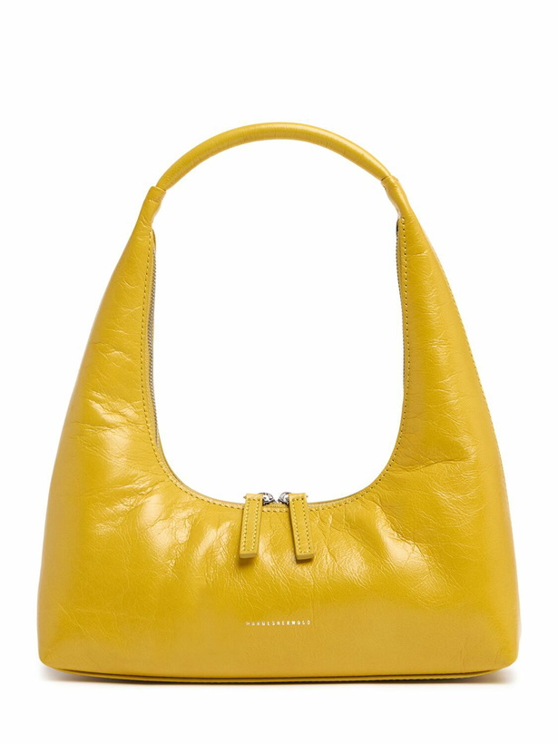 Photo: MARGESHERWOOD Hobo Crinkled Leather Shoulder Bag