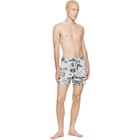 Vivienne Westwood White Classic Boxer Swim Shorts