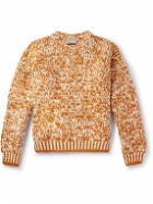 Federico Curradi - Two-Tone Wool Sweater - Orange