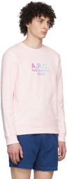 A.P.C. Pink Paolo Sweatshirt