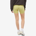 Adanola Women's Tennis Collection Ultimate Crop Shorts in Lime Green