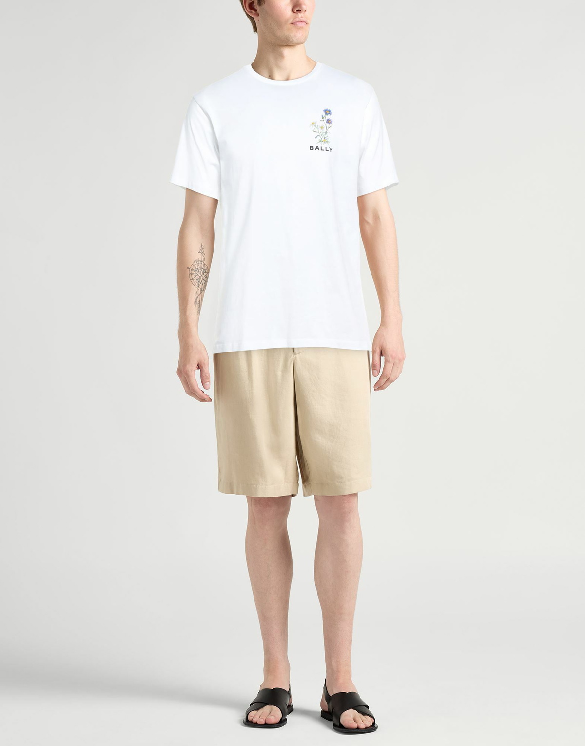 Bally Mens T-shirt in White