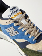 New Balance - 1500 Suede, Leather and Mesh Sneakers - Green