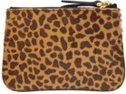 Valentino Garavani Brown & Black Viva Superstar Coin Pouch
