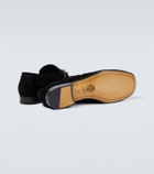 Gucci Horsebit suede loafers