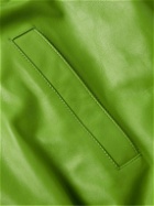 Marni - Oversized Leather Bomber Jacket - Green