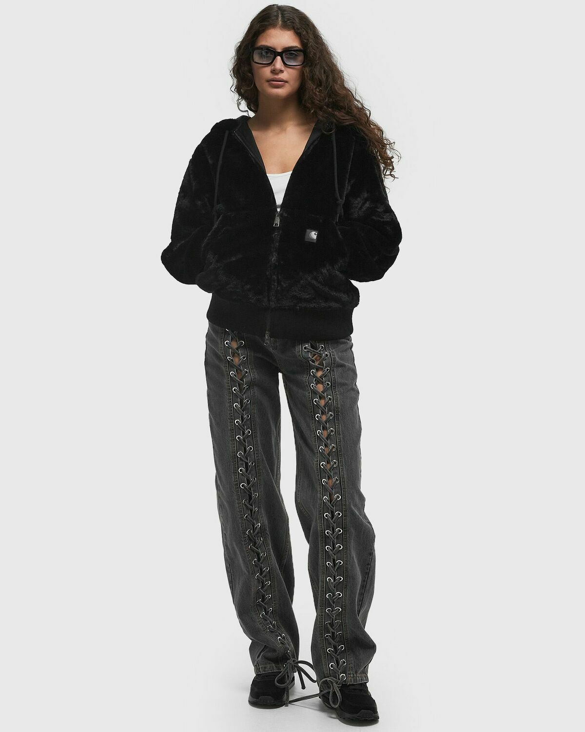 Carhartt WIP Active Jacket Black Womens Bomber Jacket