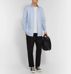 Comme des Garçons SHIRT - Striped Cotton-Poplin Shirt - Men - Light blue