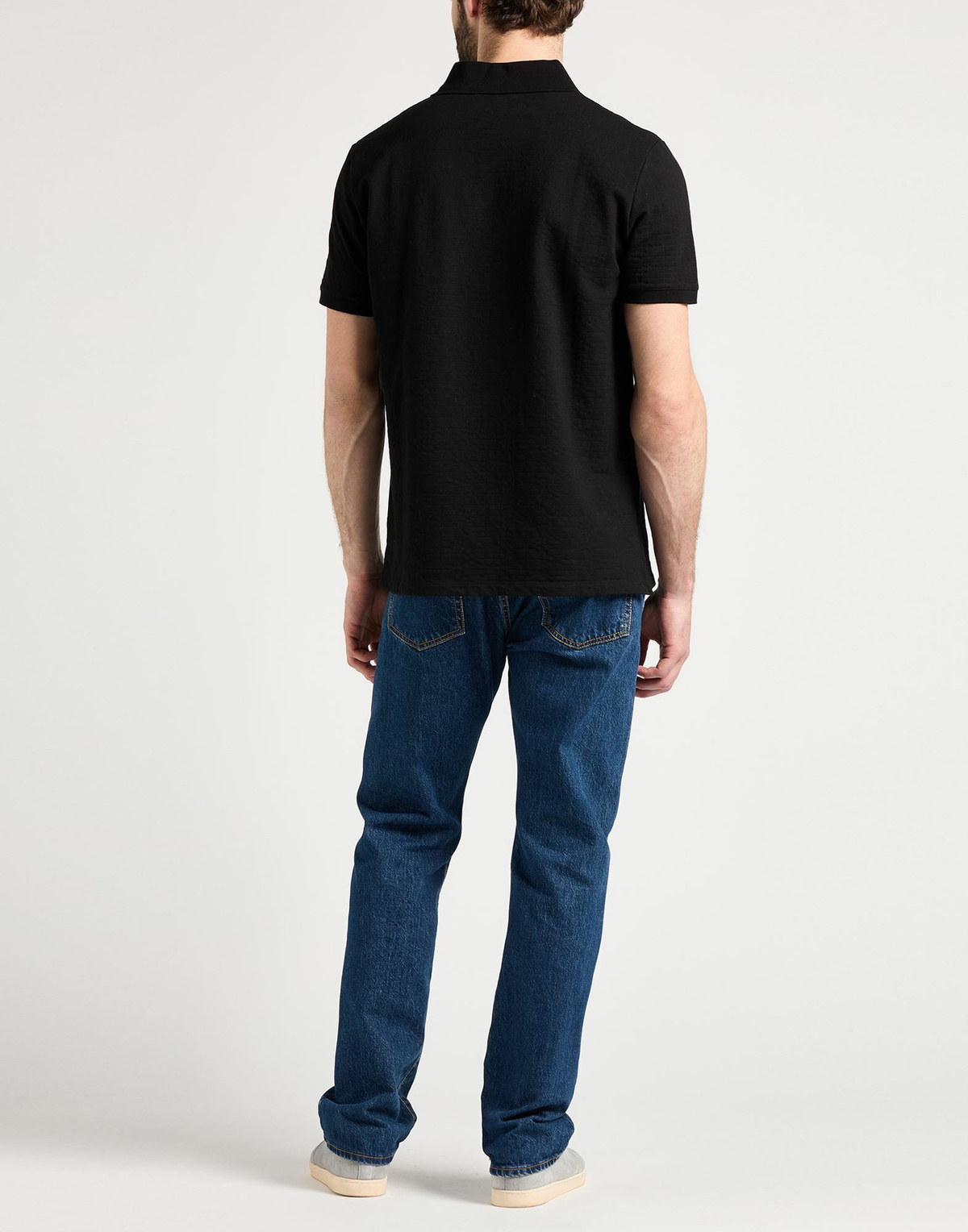 Balmain Mens Polo shirt in Black