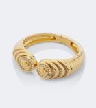 Versace Medusa embellished cuff bracelet