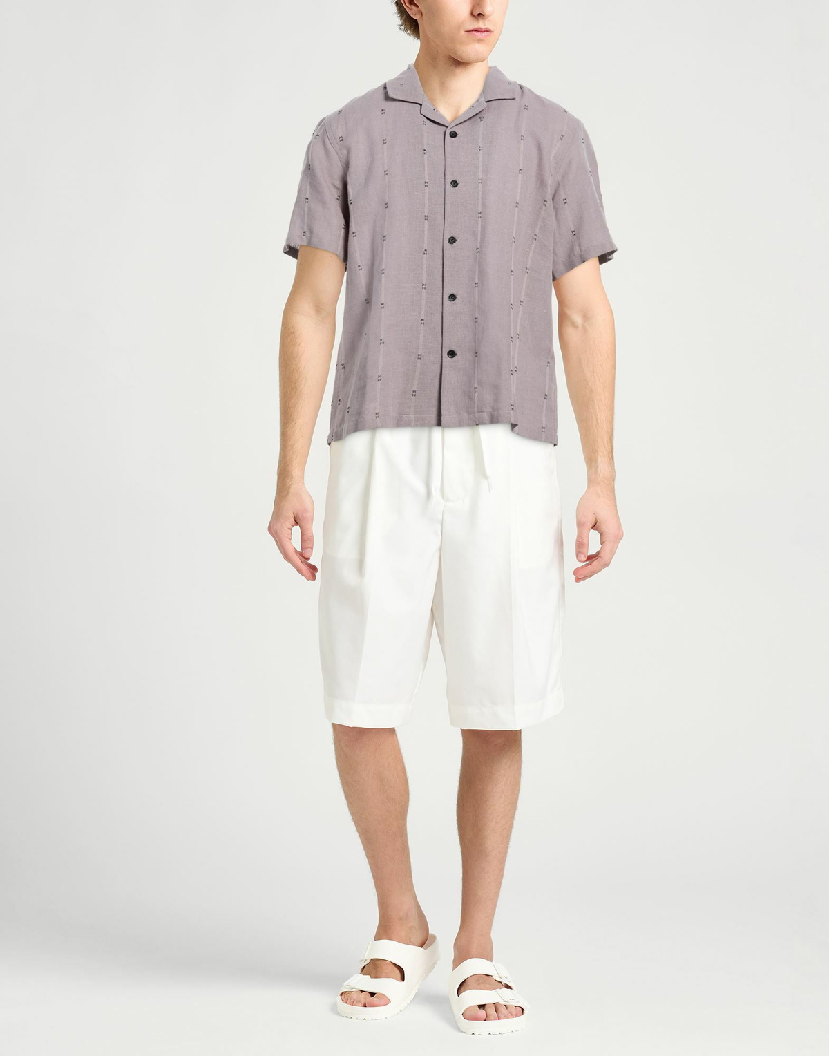 Rag & Bone Mens Shirt Lilac