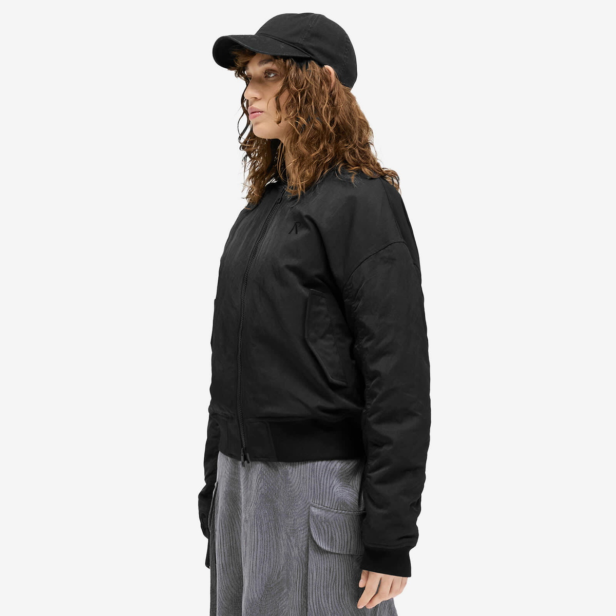 Represent Women's Subway Jacket in Jet Black