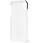 Maison Kitsuné - Printed Polycarbonate IPhone 10 Case - White