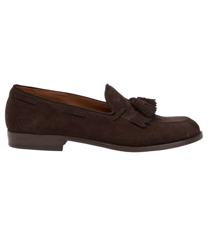 Photo: Dunhill Suede loafers