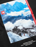 The North Face - Logo-Print Cotton-Jersey T-Shirt - Black